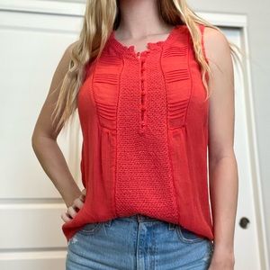 Lucky Brand Red Tank